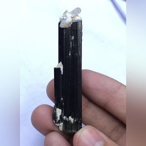 134.75 CRT~Natural Black Tourmaline Crystal From Skardu